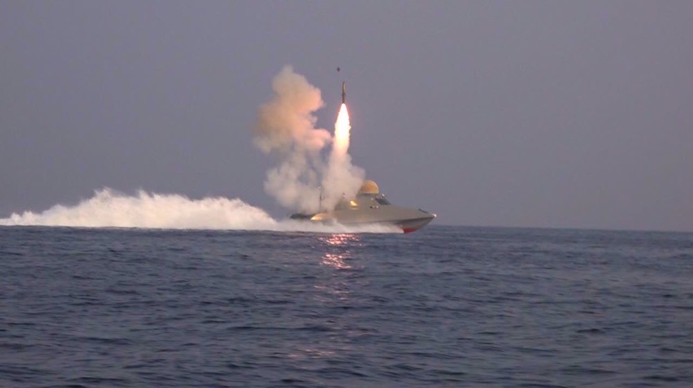 Missiles with strike radius beyond Persian Gulf length used in IRGC drill: Parl. speaker