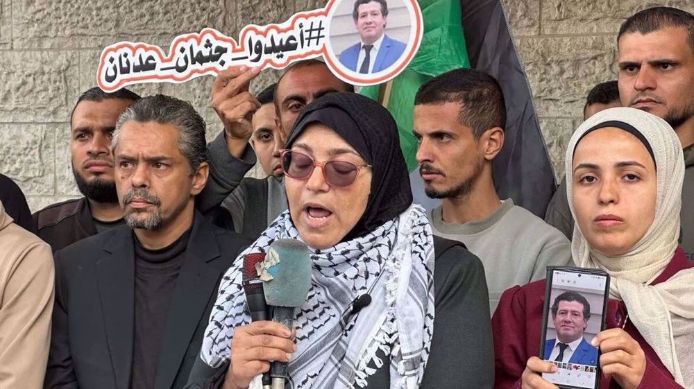 Wife of martyred Palestinian doctor urges pressure on Israel to return his body 