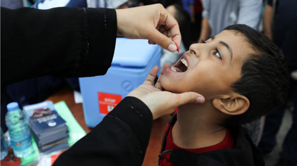 WHO: Gaza children are in danger of polio outbreak