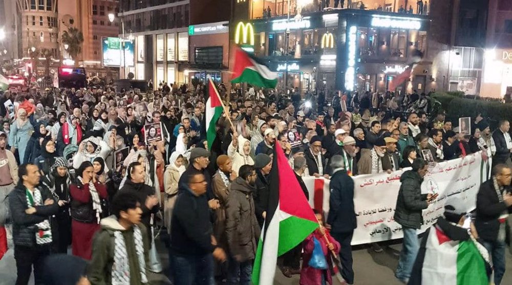 Manifestations pour protester contre la présence de la ministre israélienne au Maroc