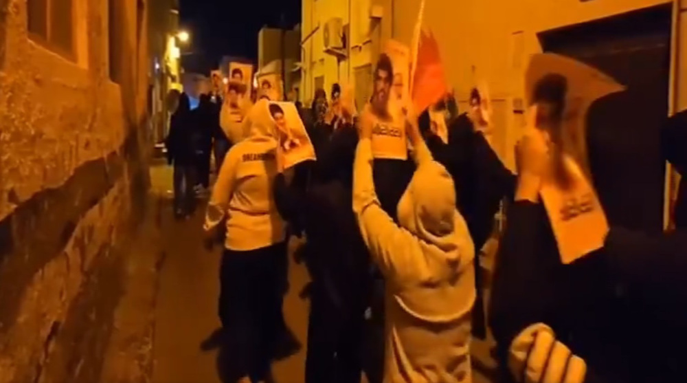 Bahrain-Funeral procession-Nasrallah