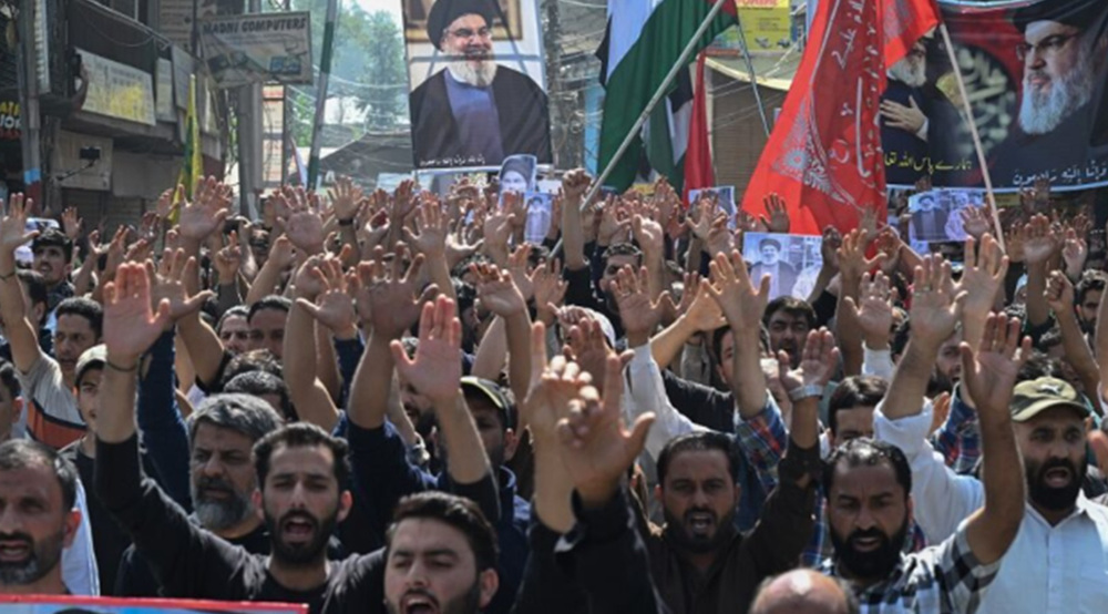 Kashmir pays homage to Hezbollah leaders