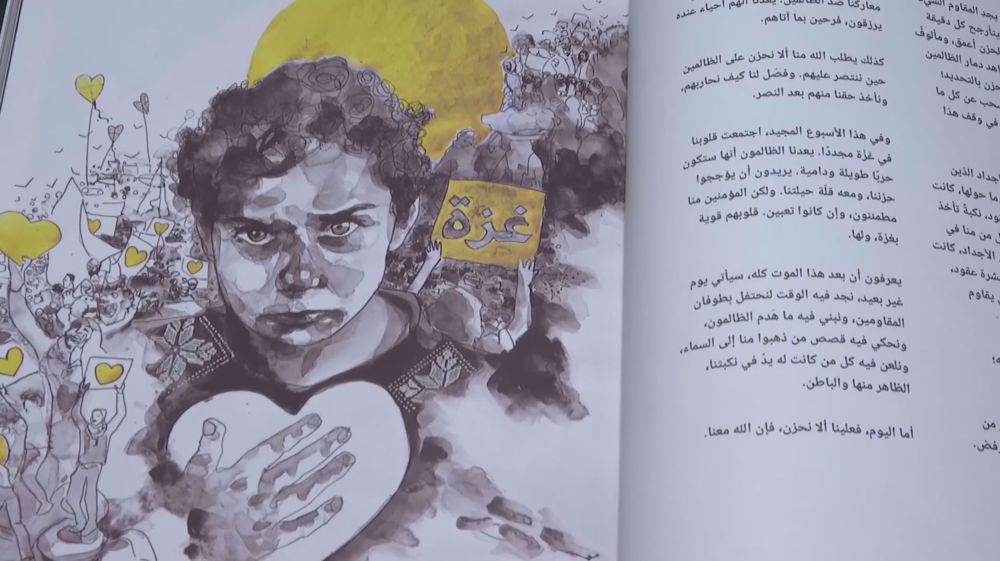 Palestinian artist tells story of Palestine