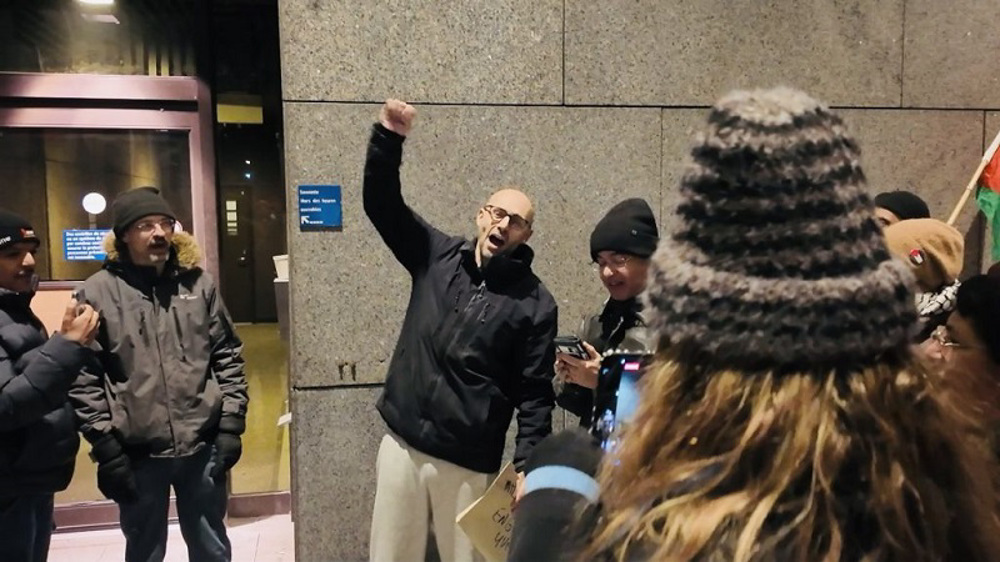 Engler meets supporters after being released from jail on Monday, February 24, 2025