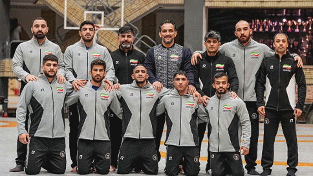 Iran's freestyle wrestling team clinches championship title in Albania ranking series