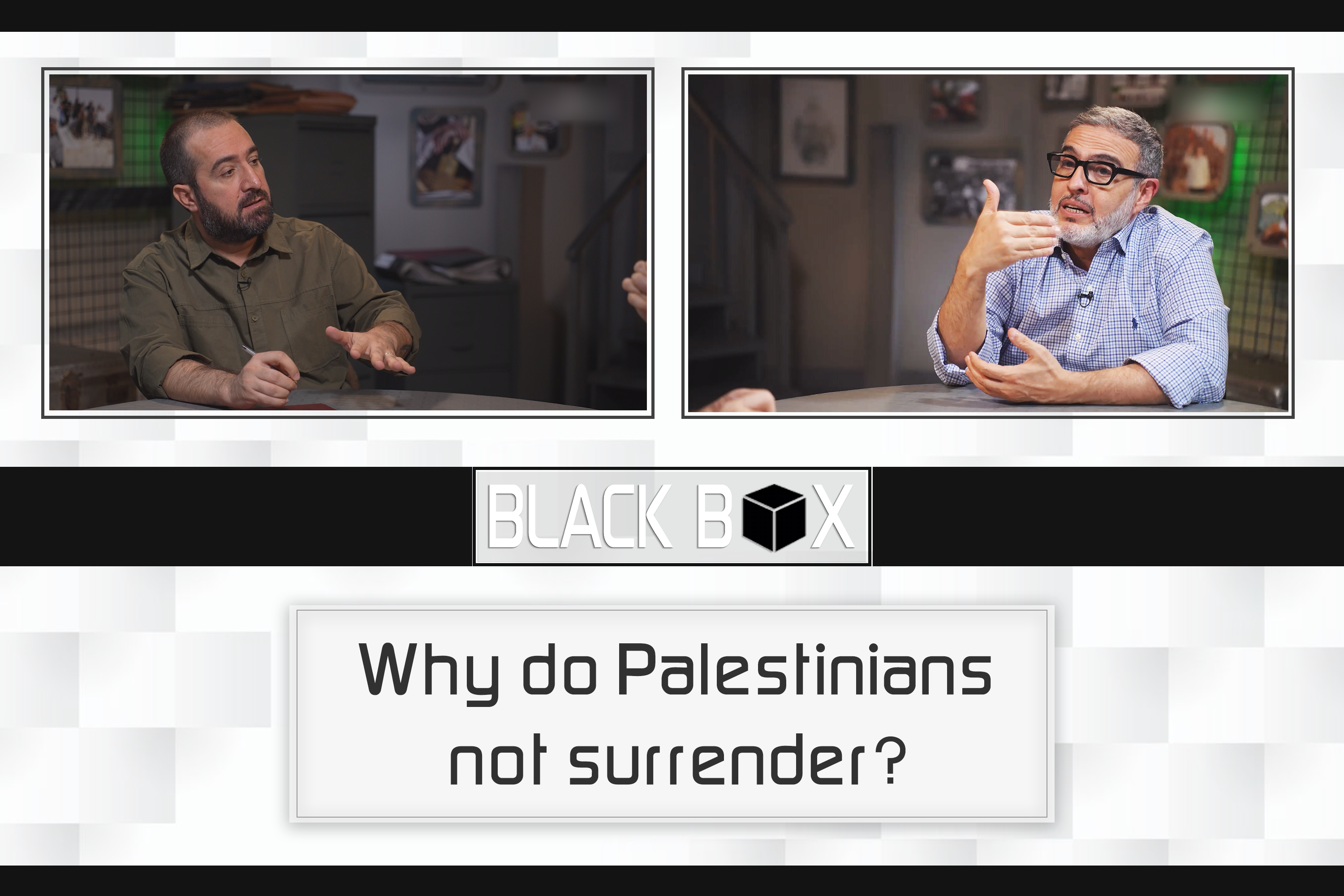 Why do Palestinians not surrender?