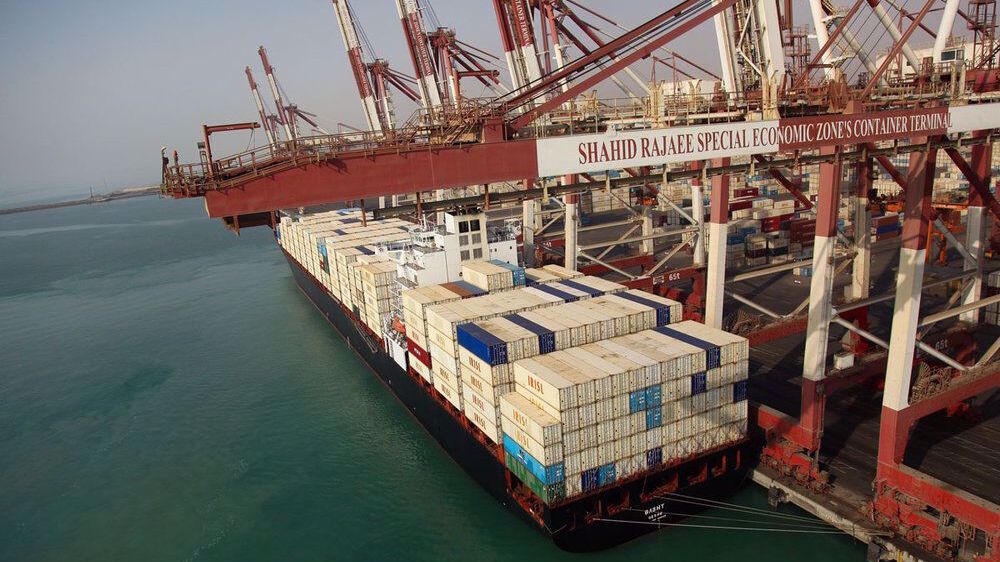  Iran’s state shipping company reports record rise in TEU activity