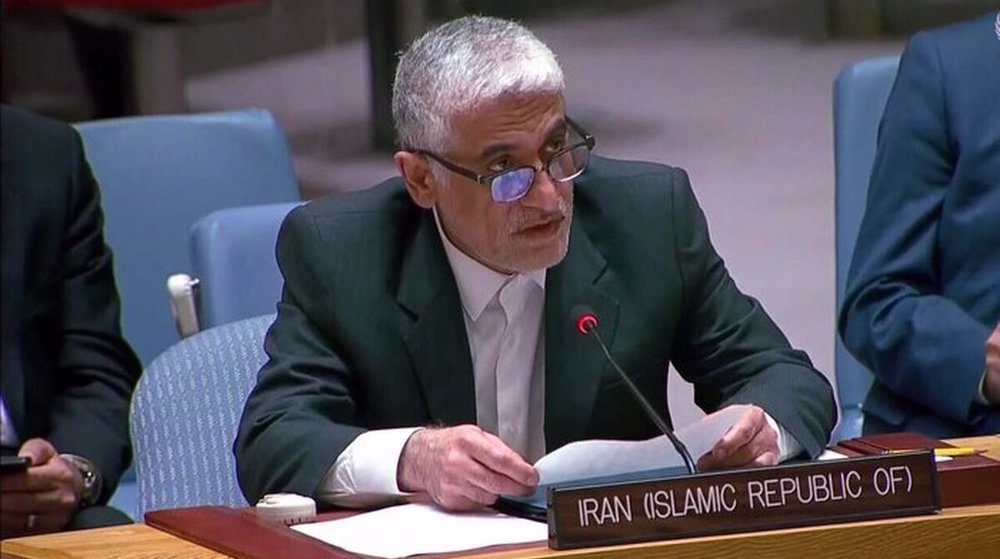 US seeks to weaponize UN Security Council to step up econ. warfare against Iran: Envoy