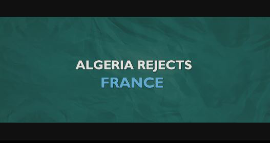 Algeria rejects France