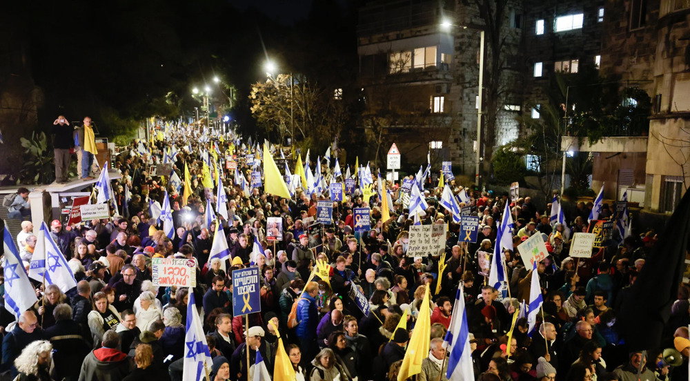 Les manifestants israéliens réclament l'achèvement de la trêve à Gaza