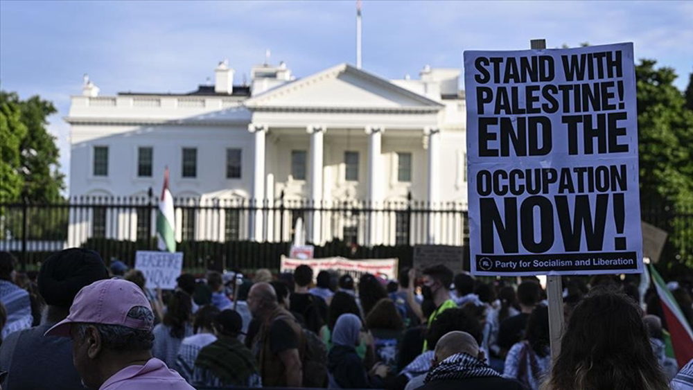 USA : manifestation contre le génocide à Gaza devant la Maison-Blanche