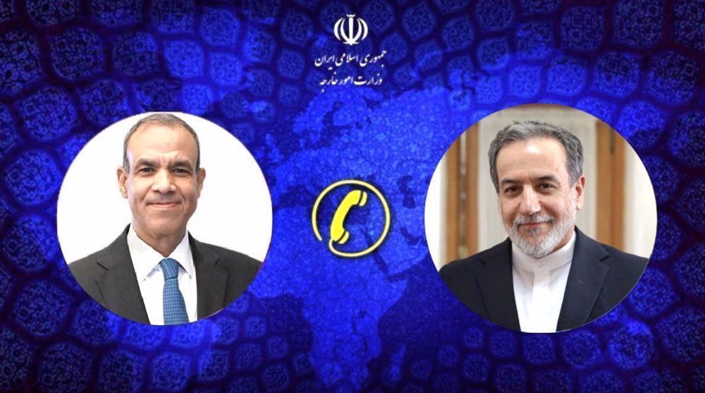 Iranian, Egyptian FMs discuss Israeli escalation in region