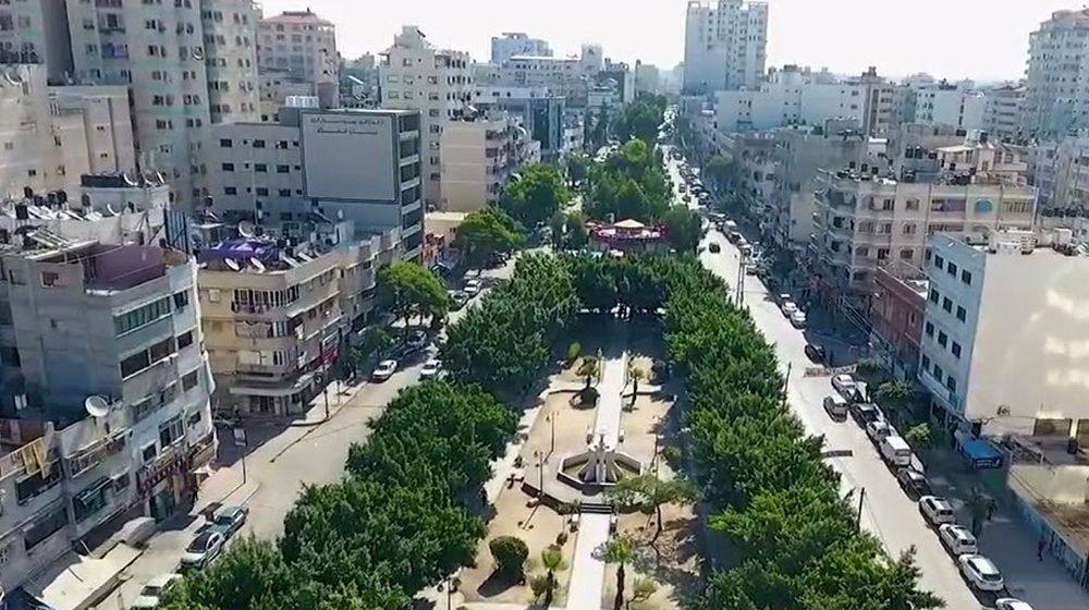 Al-Jundi Square, memorial leveled to the ground