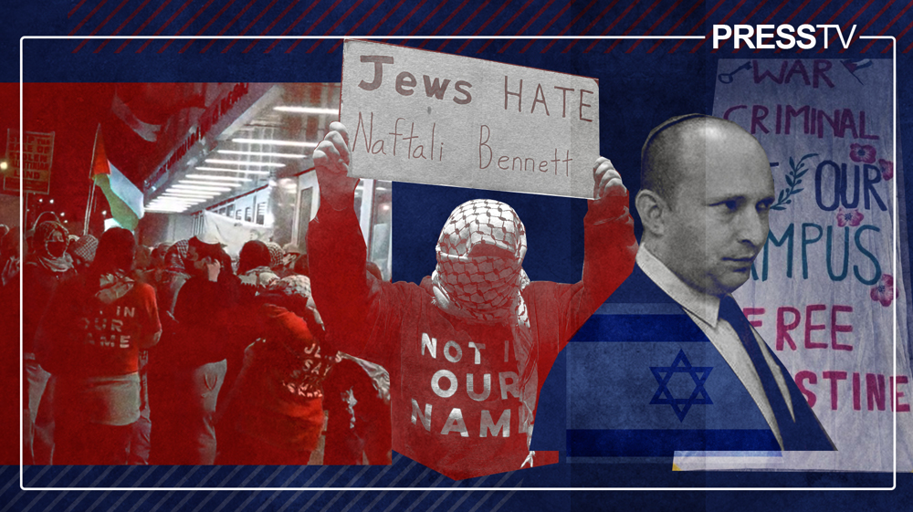 US campuses erupt in protest as ex-Israeli PM tours to whitewash genocide