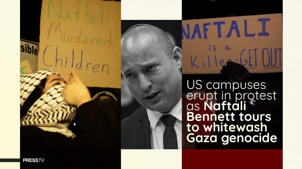 US campuses erupt in protest as Naftali Bennett tours to whitewash Gaza genocide