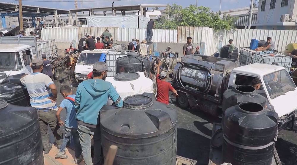 Crisis intensifies in Gaza as Israel uses water as weapon of war