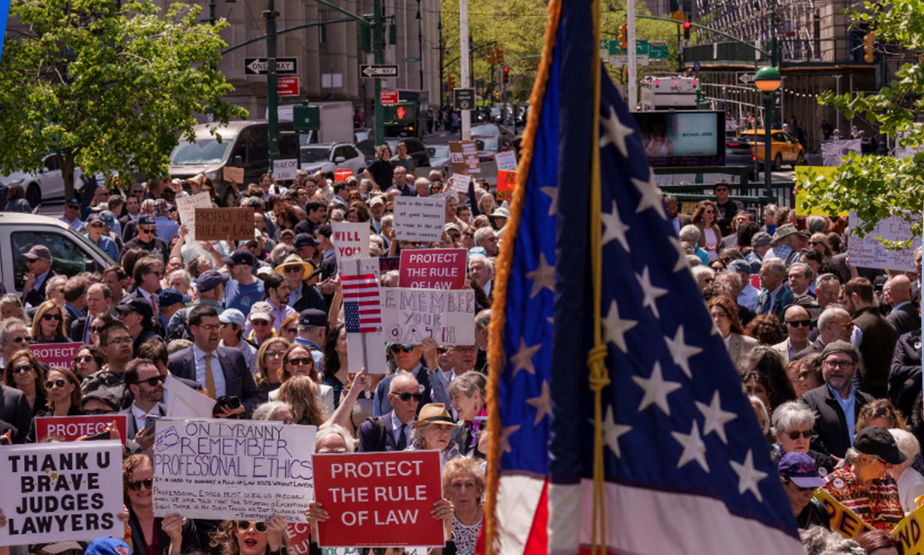 'Workers not billionaires’, say May Day protesters in Washington DC