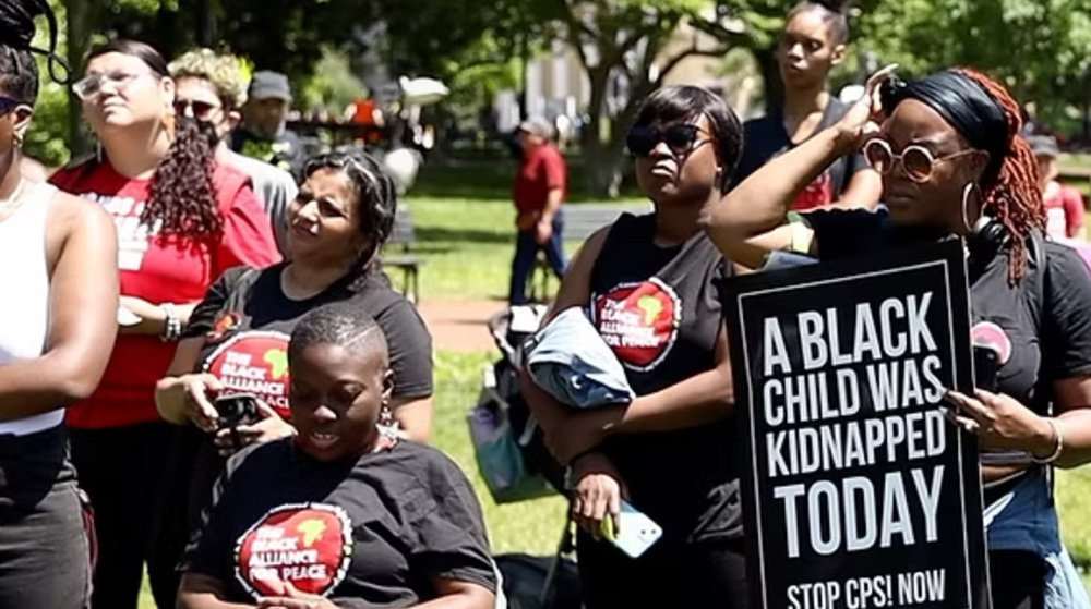 Black mothers march on White House to save families from forced foster care
