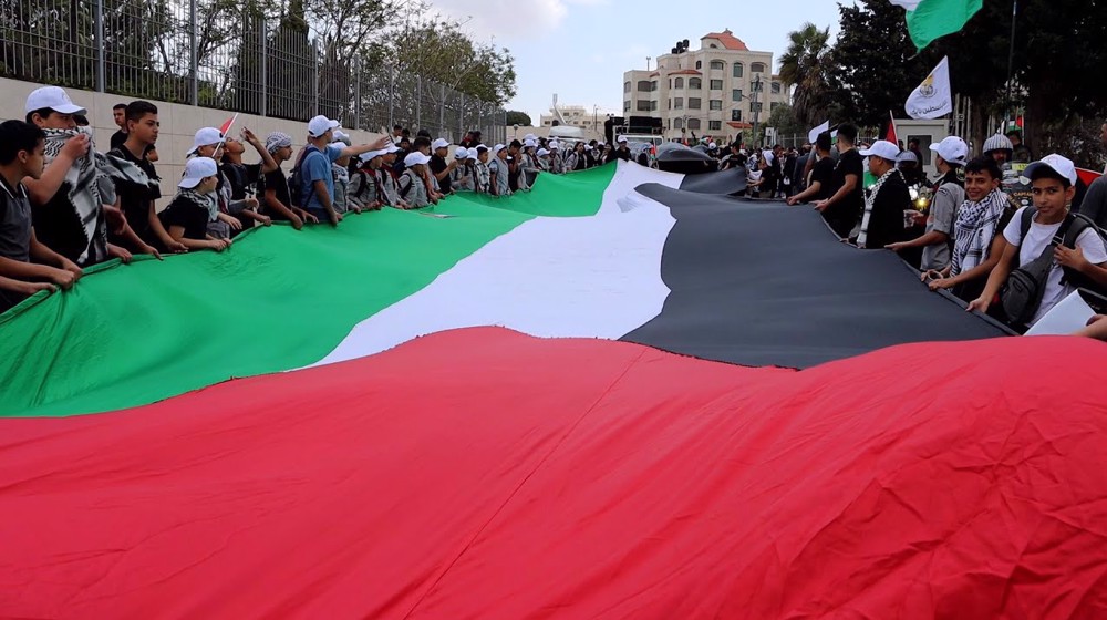 Palestinians rally in West Bank to mark Nakba Day
