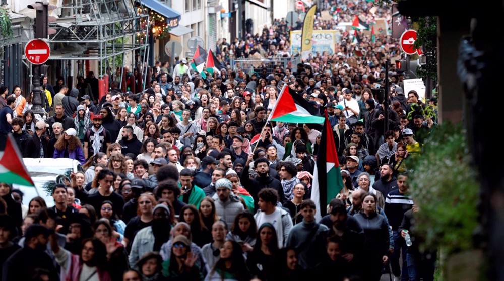 À Paris, des manifestants appellent au boycott des produits israéliens