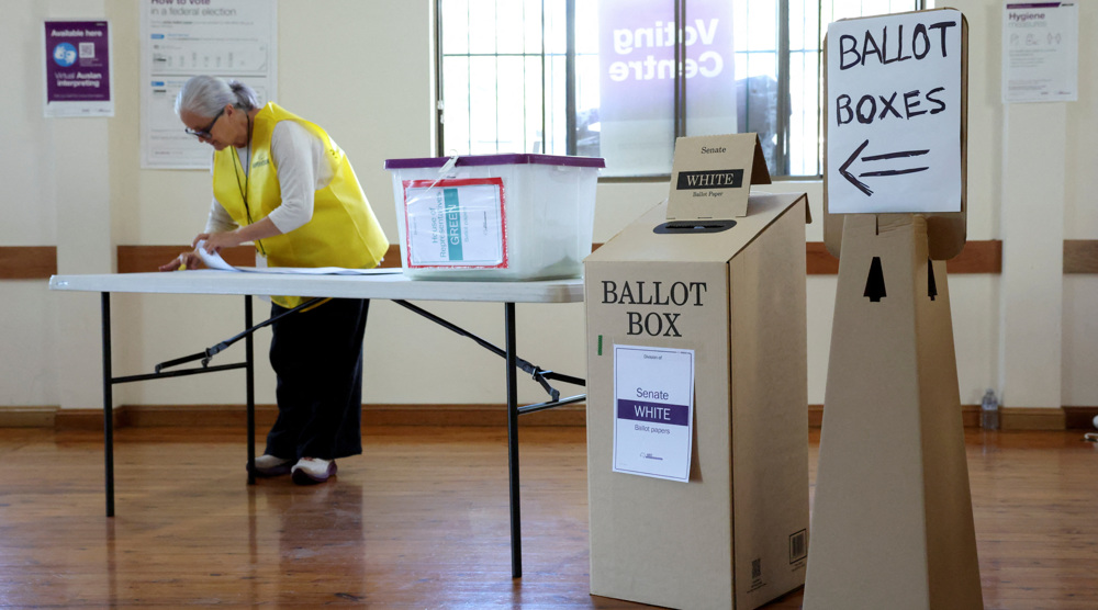Thousands of people cast ballots in Australia’s general election