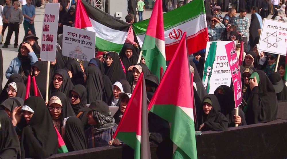 Iranians hold nationwide rallies in support of Palestine