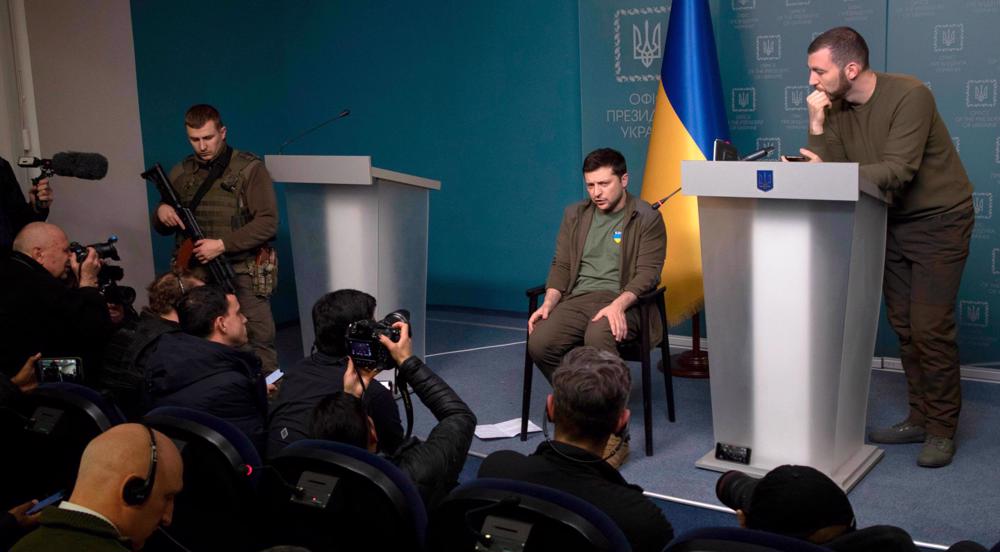 Western media coverage of the Ukraine war