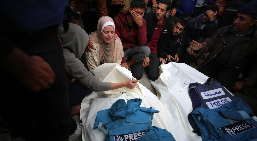 Gaza-Journalists-Israeli onslaught