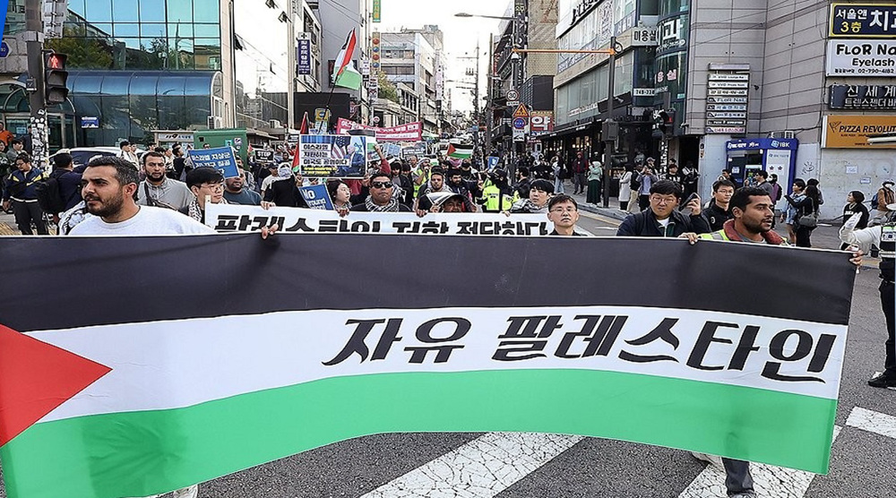 S Korea-based Palestinians, their supporters network with global activists