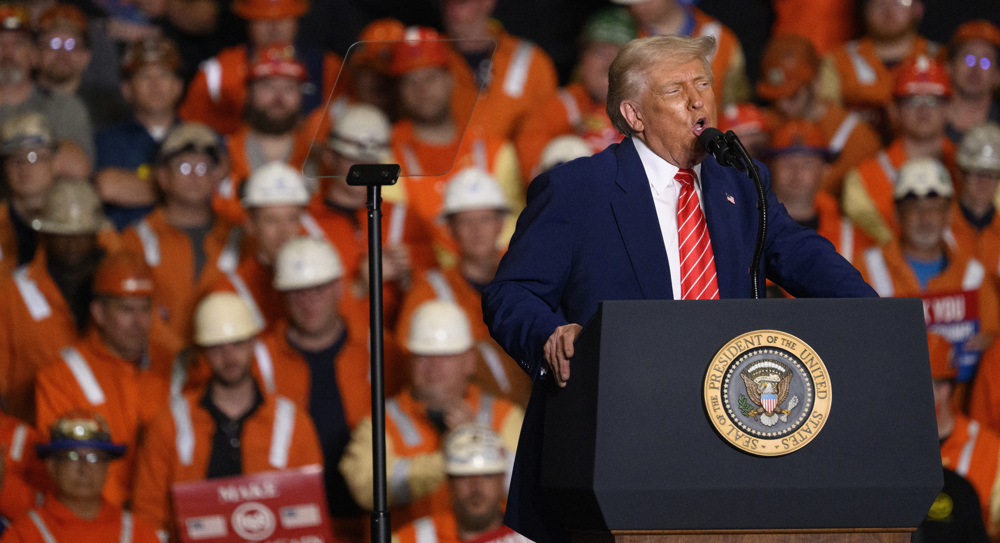 Trump escalates trade war with 50% steel, aluminum tariffs