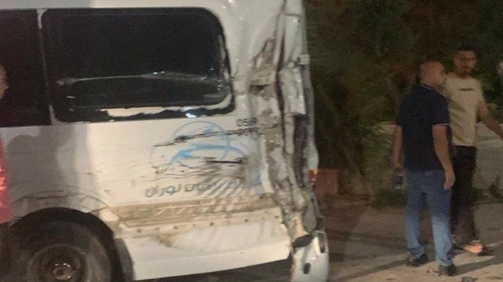 Israeli army vehicle rams into van carrying Palestinian pilgrims