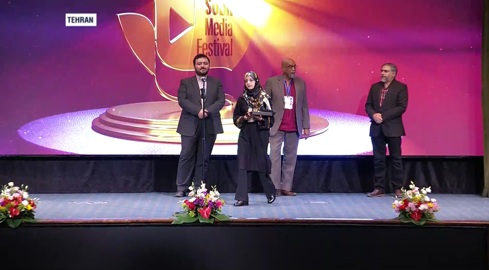 Press TV journalist wins Sobh Media Festival award for feature on US role in Gaza genocide