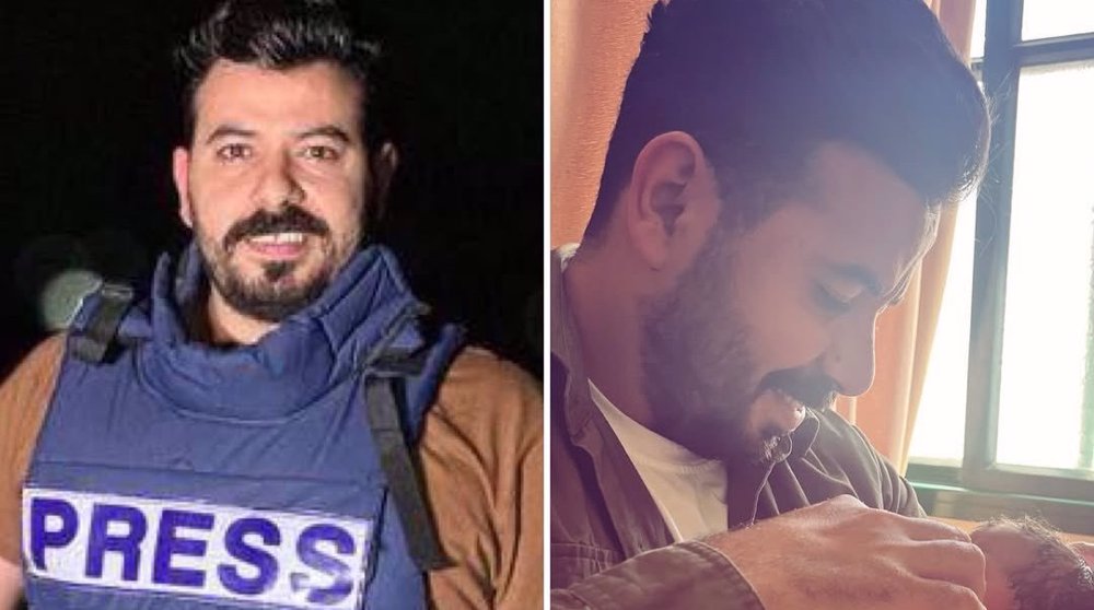 Palestinian journalist killed in Gaza hours after celebrating daughter’s birth