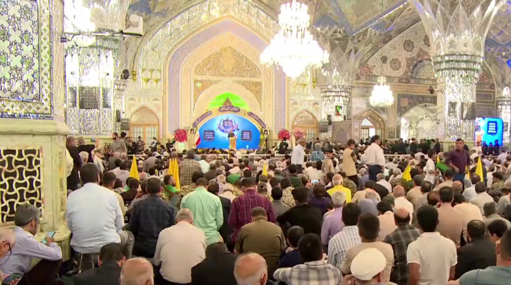 Imam Reza shrine hosts memorial for Raeisi on anniversary of his passing