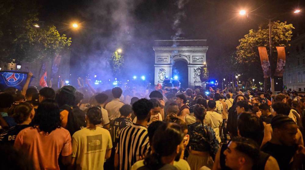Two dead, 500 arrested as chaos erupts during French Champions League celebrations