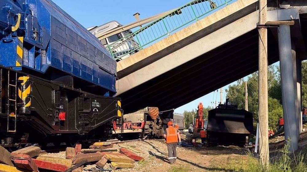 Russia’s Bryansk Oblast Governor says collapsed bridge in region was ‘blown up’