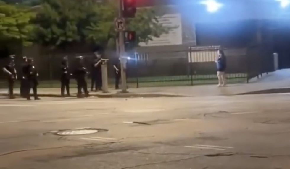 LA police shoot woman with 'less lethal bullet' amid unrest over immigration raids 