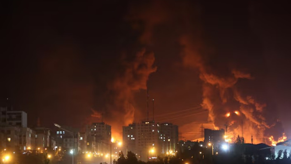 Shahran oil depot-Tehran-Israeli strike