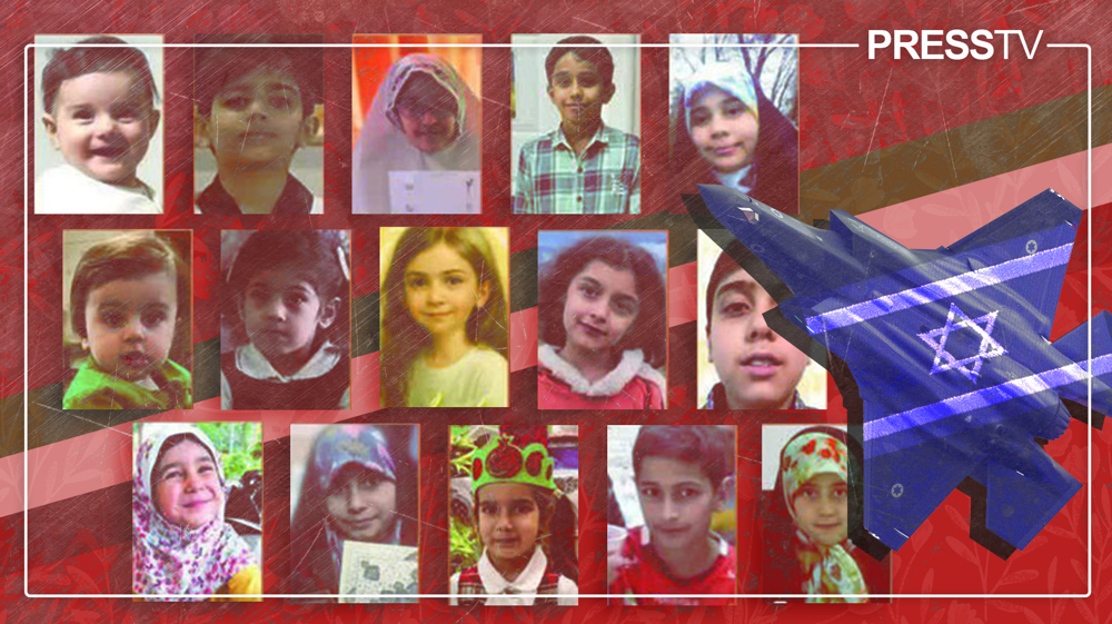 From Gaza to Tehran, Zionist regime’s war on children knows no borders