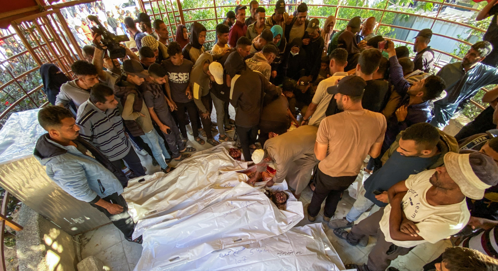 Israeli forces kill 27 starving Palestinians in latest massacre at Gaza aid site 
