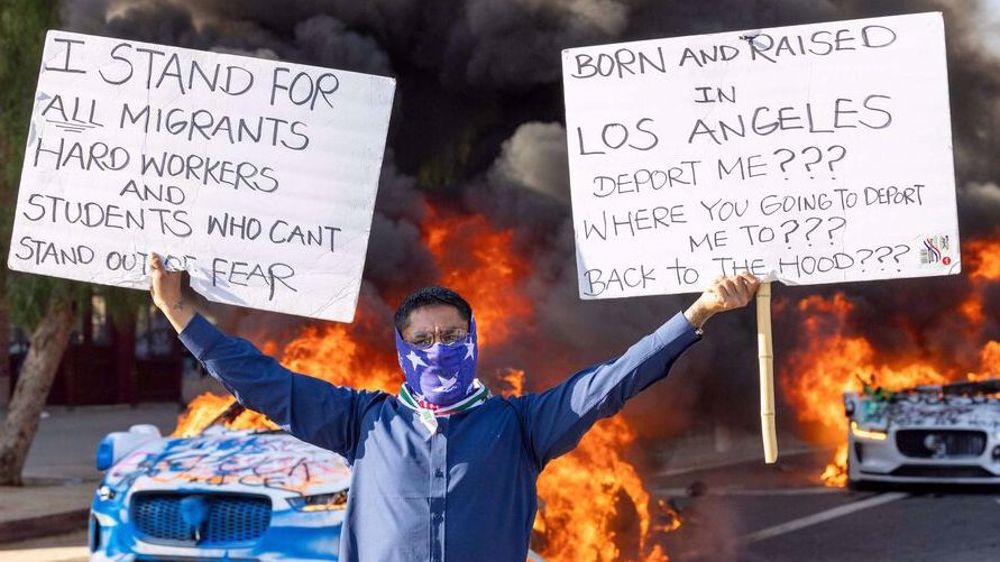 LA’s anger against Trump’s immigration raids spreading as more cities join protests 