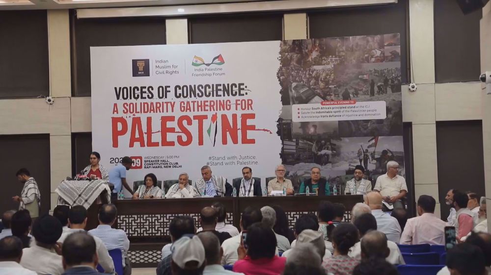 India solidarity event calls for end to Gaza genocide