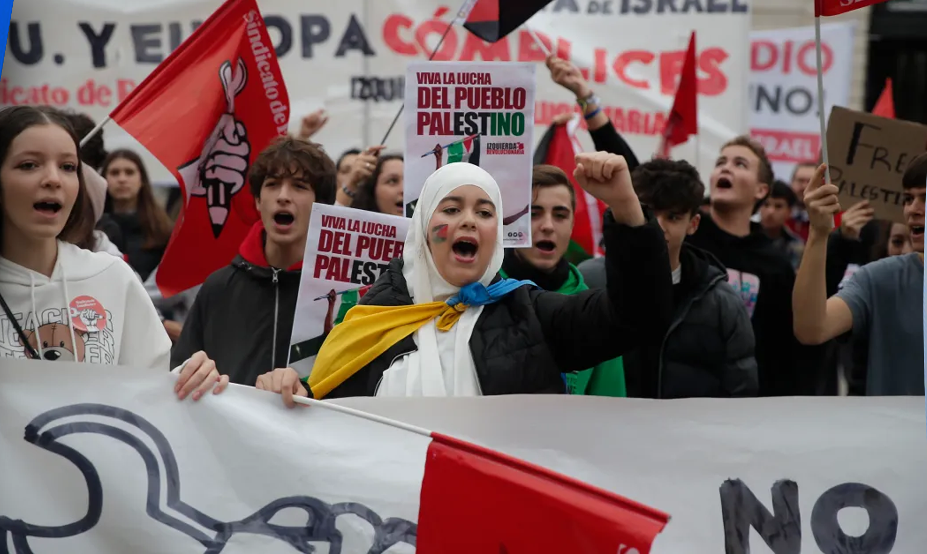 Córdoba marches in solidarity with Palestine, and against war and genocide