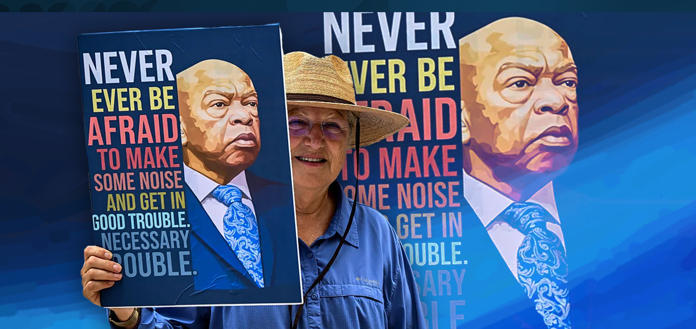 Nationwide anti-Trump protests encourage causing ‘Good Trouble’