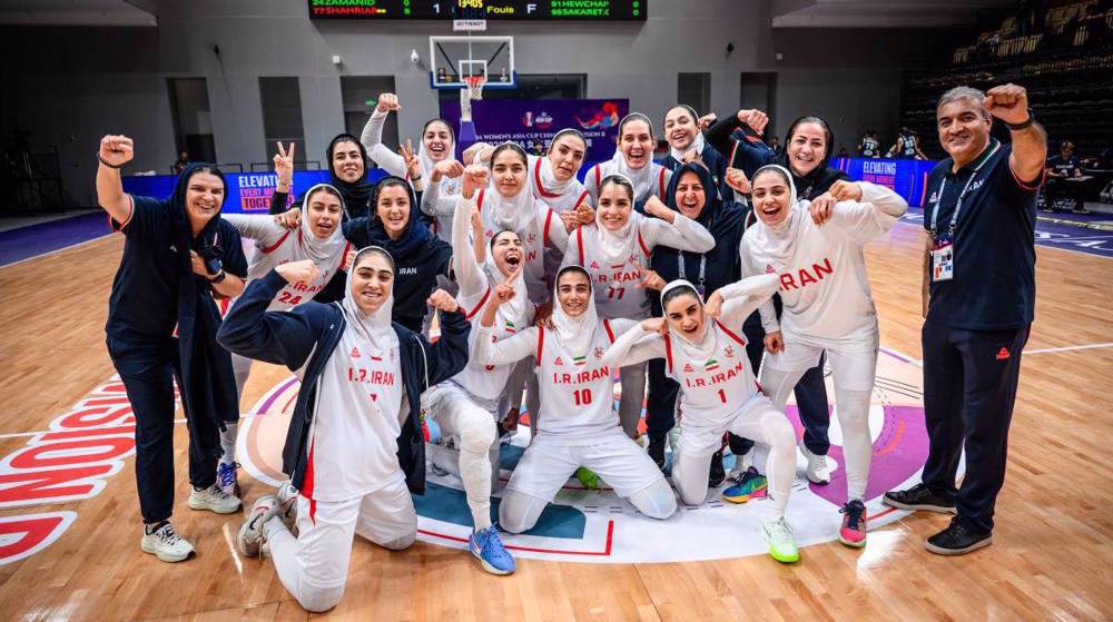 Coupe d’Asie féminine de basket-ball: l’équipe iranienne qualifiée pour la finale