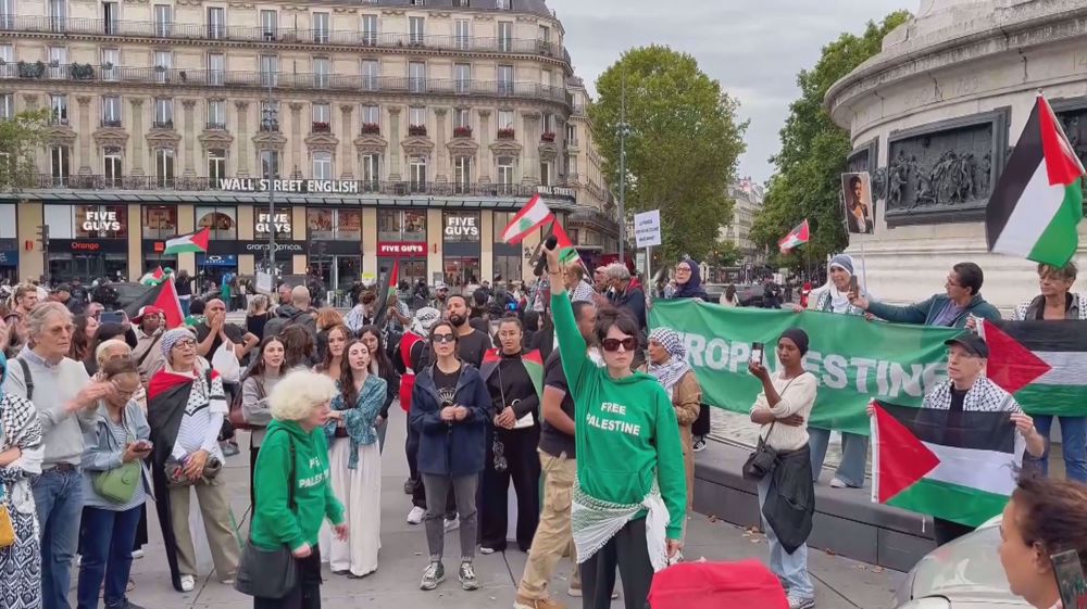 Paris protesters denounce Israel’s weaponization of hunger in Gaza