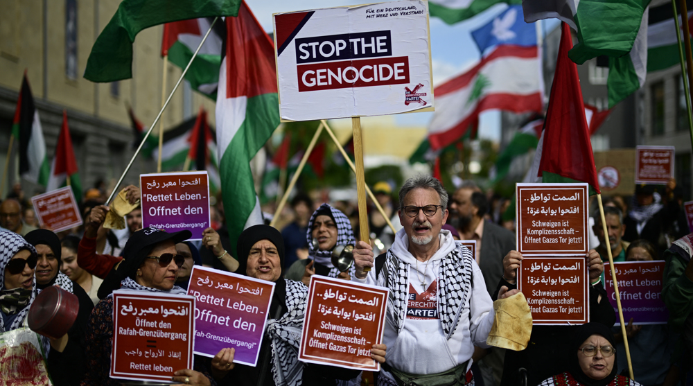 Hundreds rally in Berlin to demand opening of Rafah crossing amid severe hunger crisis