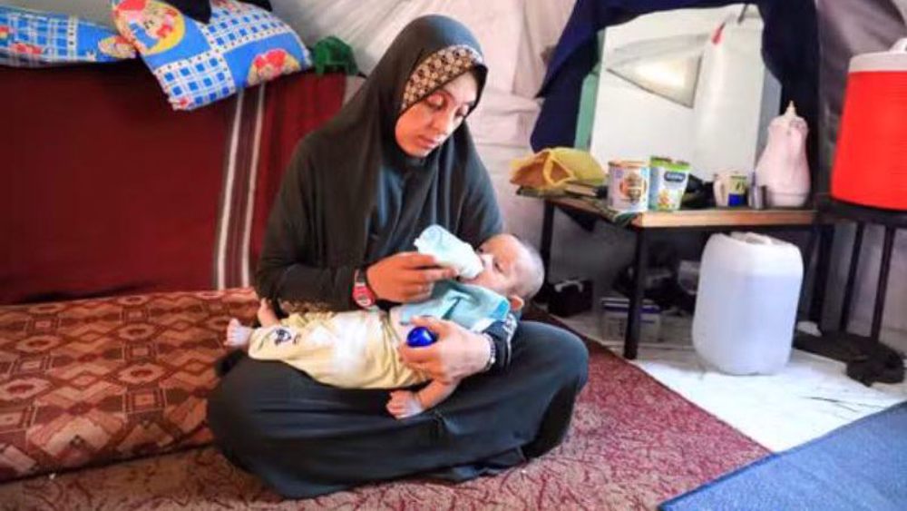 Gaza babies dying ‘slow death’ due to Israel’s restrictions on baby formula