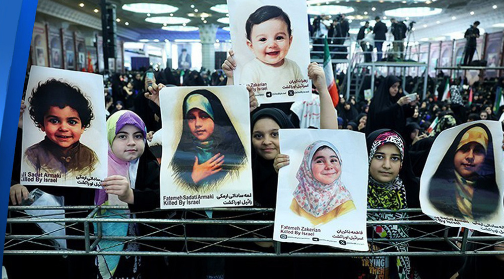 Iranians honor women, children martyred in Israeli aggression