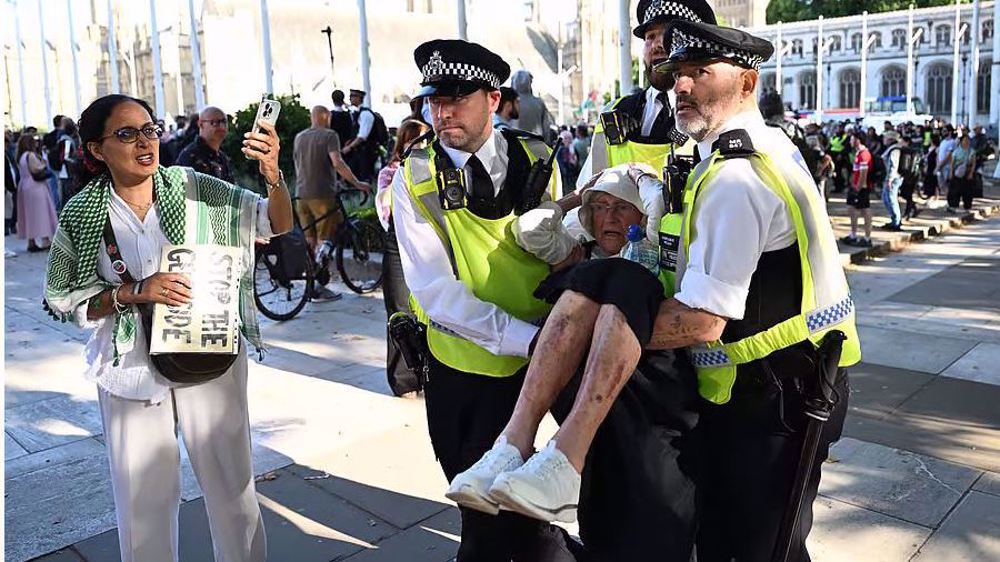 Record number of pro-Palestinian protesters arrested in London by Met police